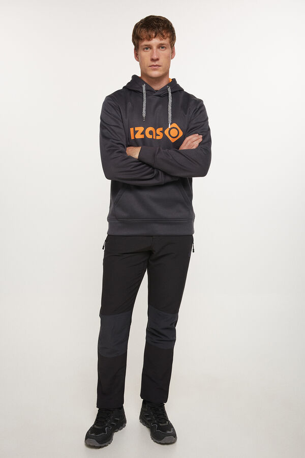 Izas Sweatshirt with logo Grey