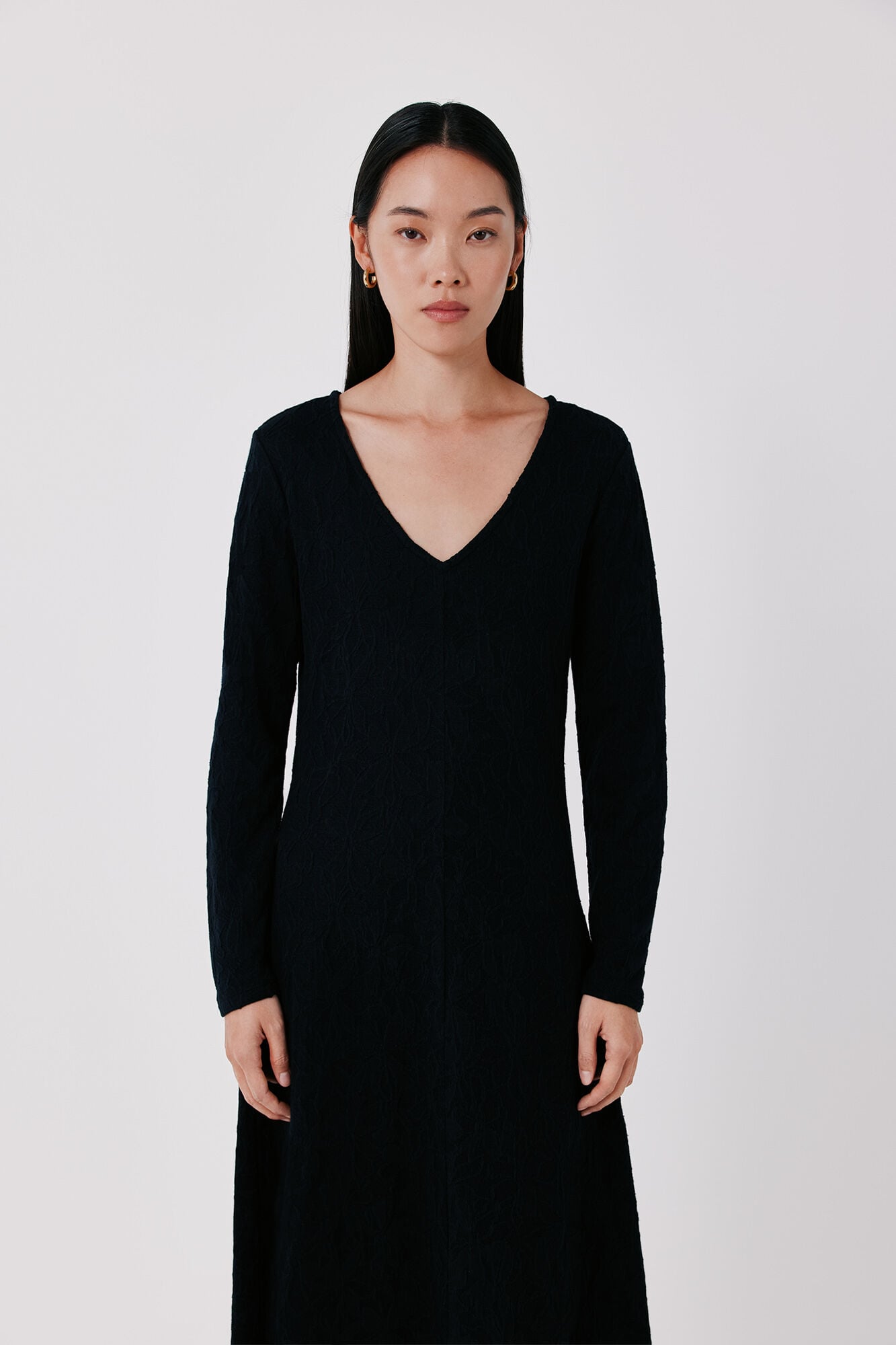 Cortefiel Jacquard dress