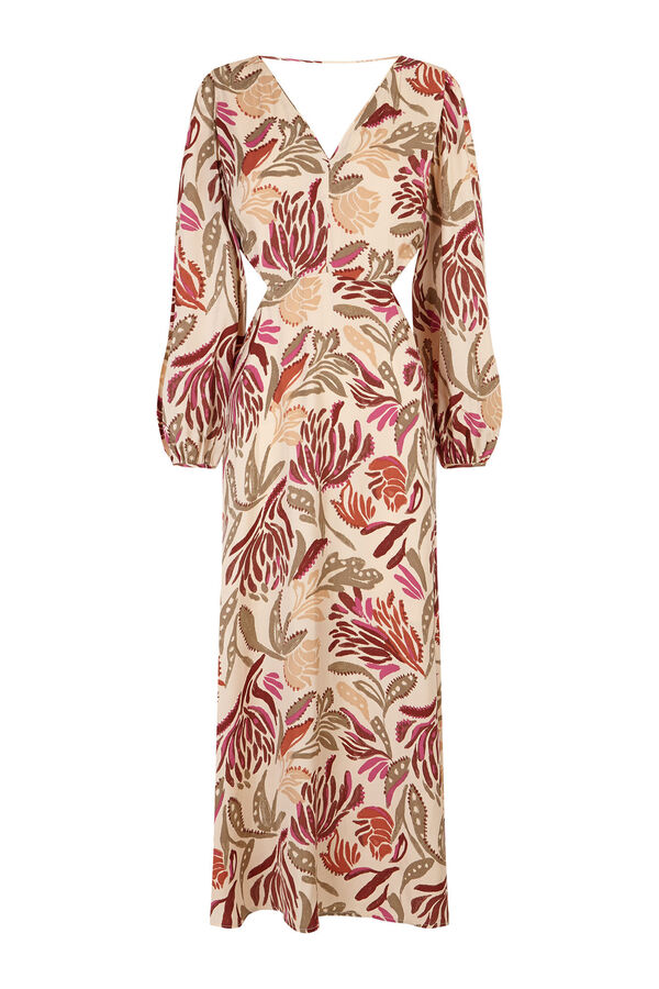 Cortefiel Printed dress Multicolour