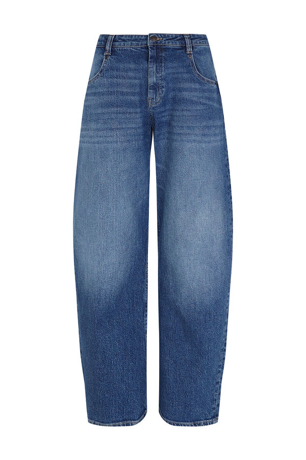 Cortefiel Barrel jeans Blue