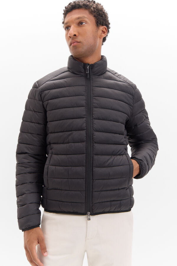 Cortefiel Ultralight thermolite jacket Black