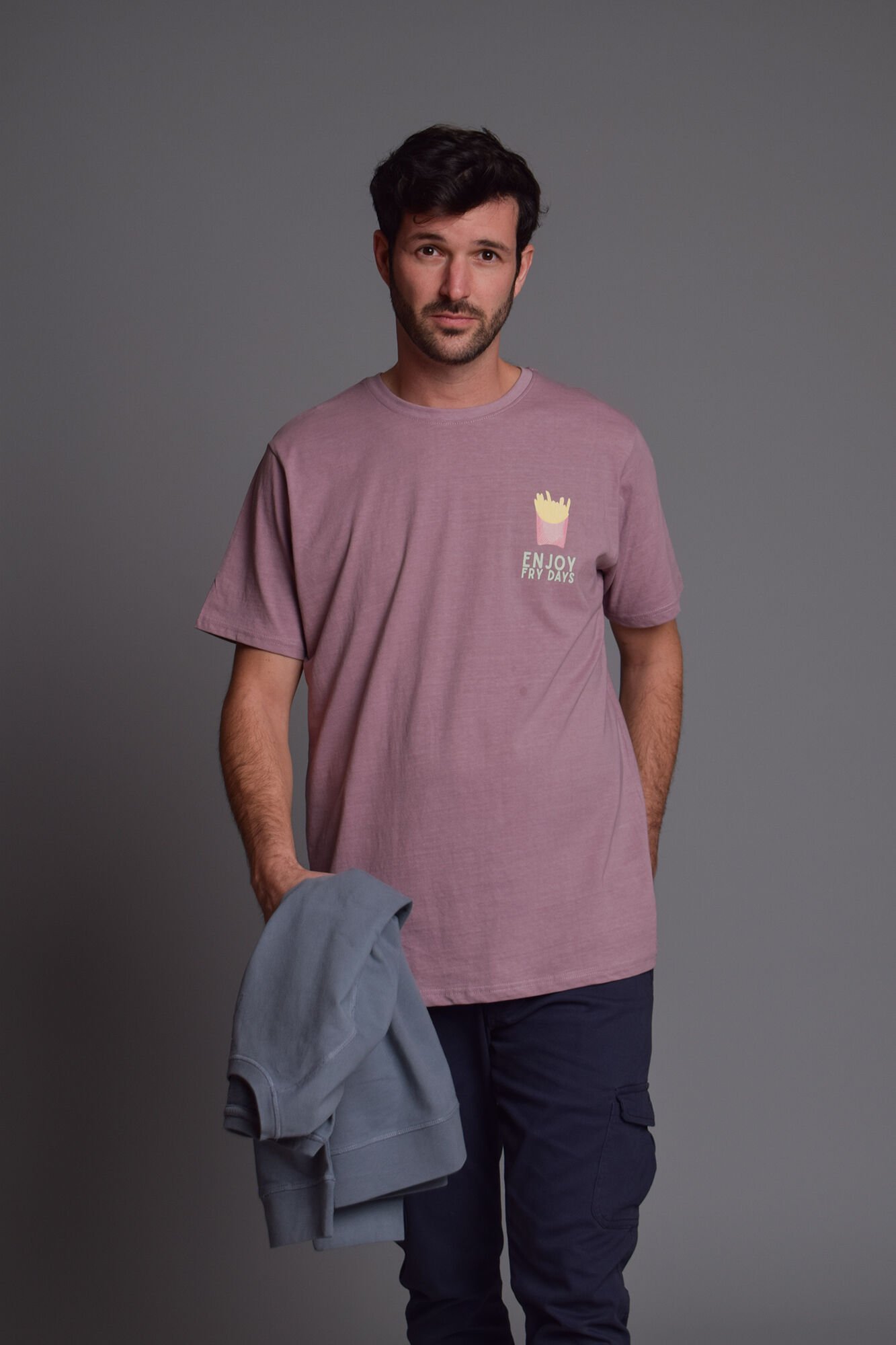 Cloking T-shirt Fooders Lavada Borgonha