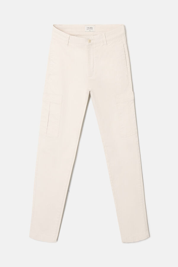 Silbon Sport cargo pants Beige