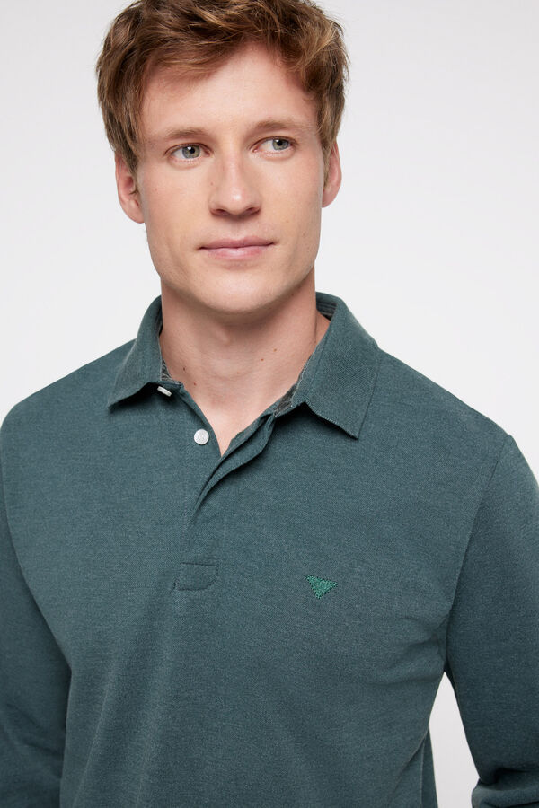 Privata Casual polo shirt Green