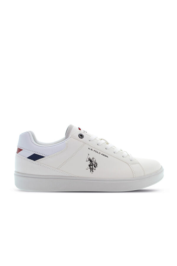 Us Polo Sapatos masculinos Branco