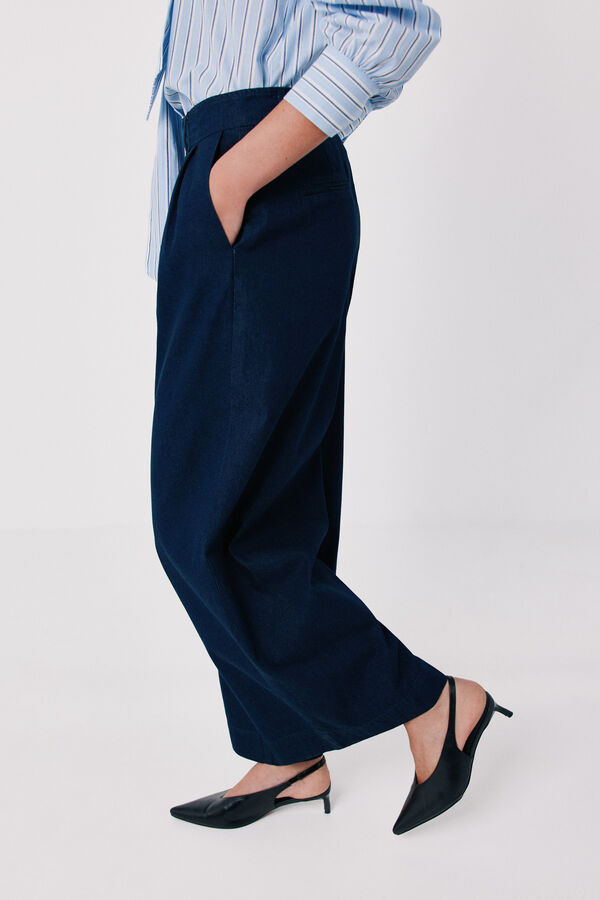 Cortefiel Tailored jeans Blue