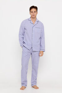 Cortefiel Cloth pyjama set Blue