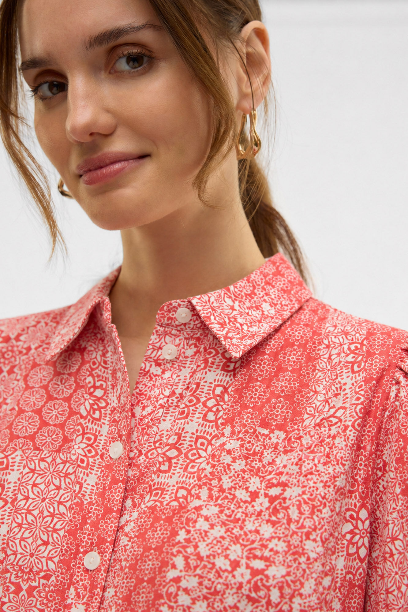 Vero Moda Vestido camiseiro curto