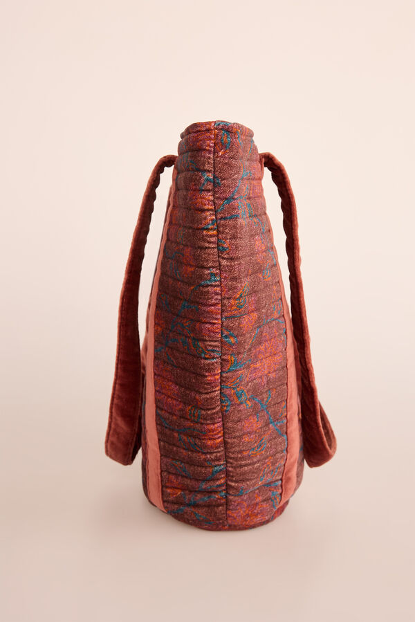 Slowlove Bolsa acolchoada de veludo Multicolorido