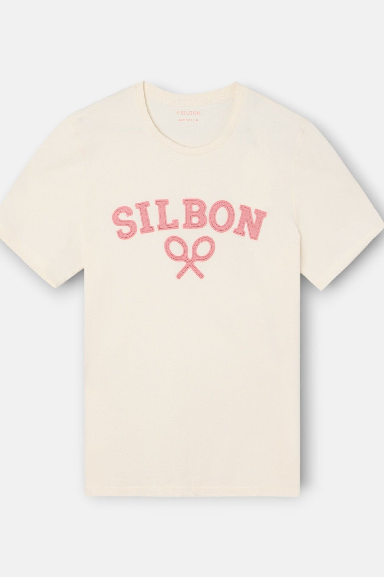 Silbon T-shirt de manga m&eacute;dia