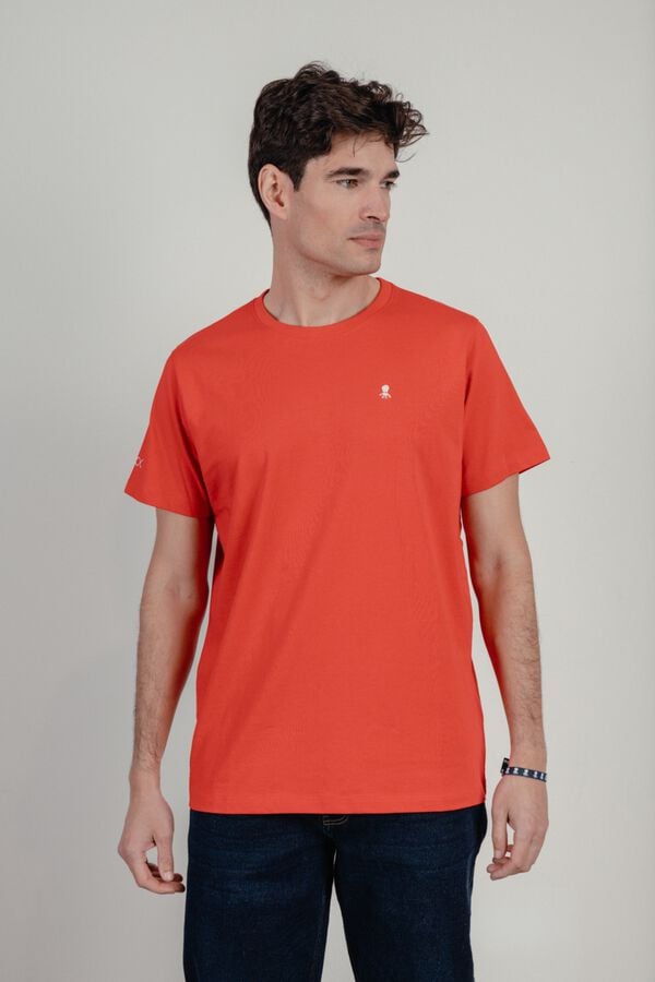 elPulpo Short sleeve T-shirt Red
