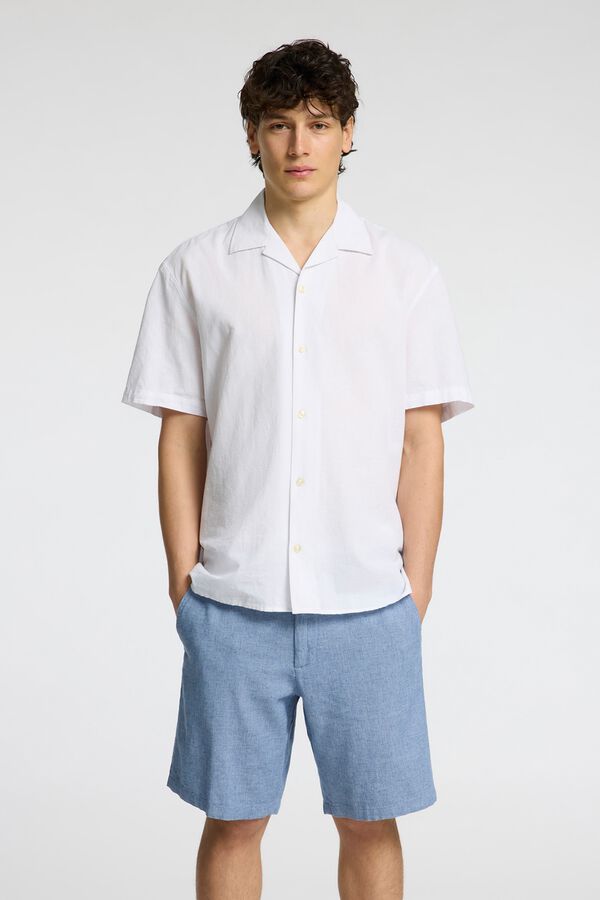 Selected Cal&ccedil;&otilde;es de linho Azul