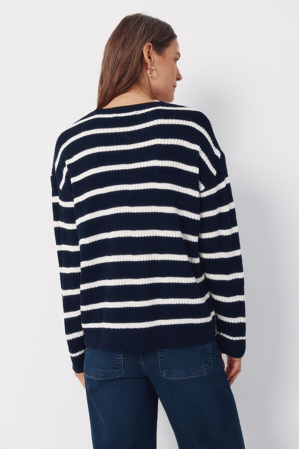 Cortefiel Jersey tacto suave Estampado azul