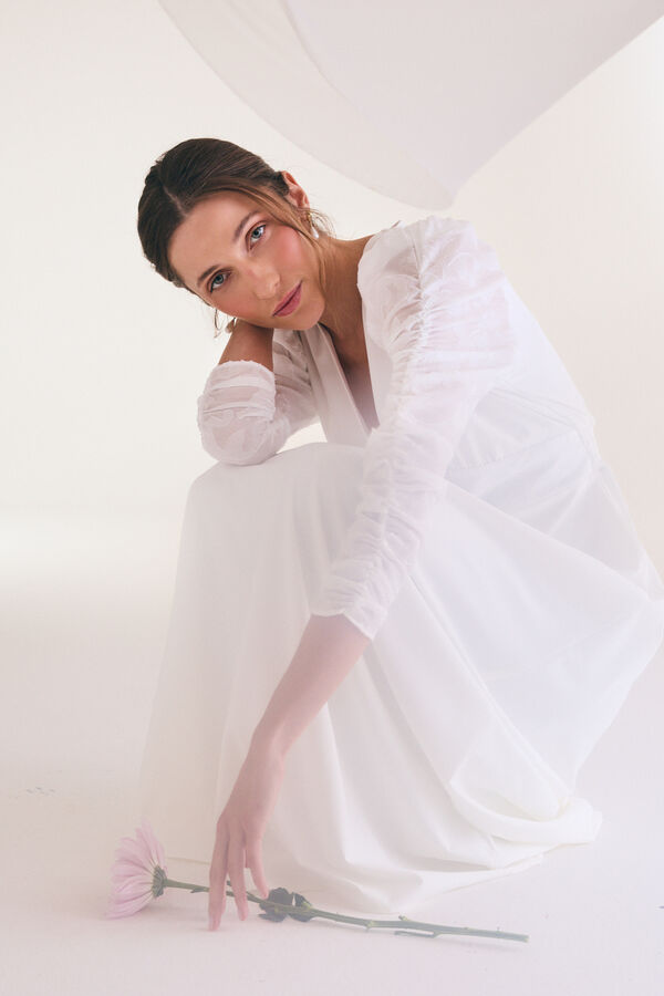 Pol&iacute;n Et Moi Vestido novia Emma Blanco