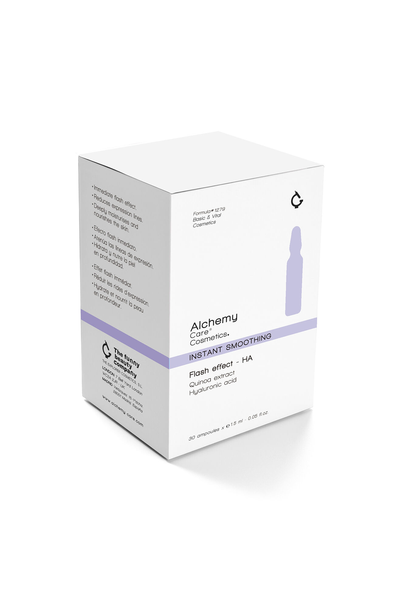 Alchemy Ampollas monodosis efecto flash