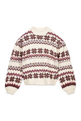 Slowlove Camisola grecas Ecru