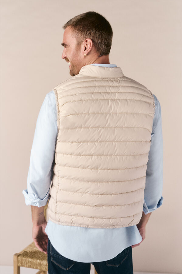 OOTO Colete acolchoado ultraleve Tostado