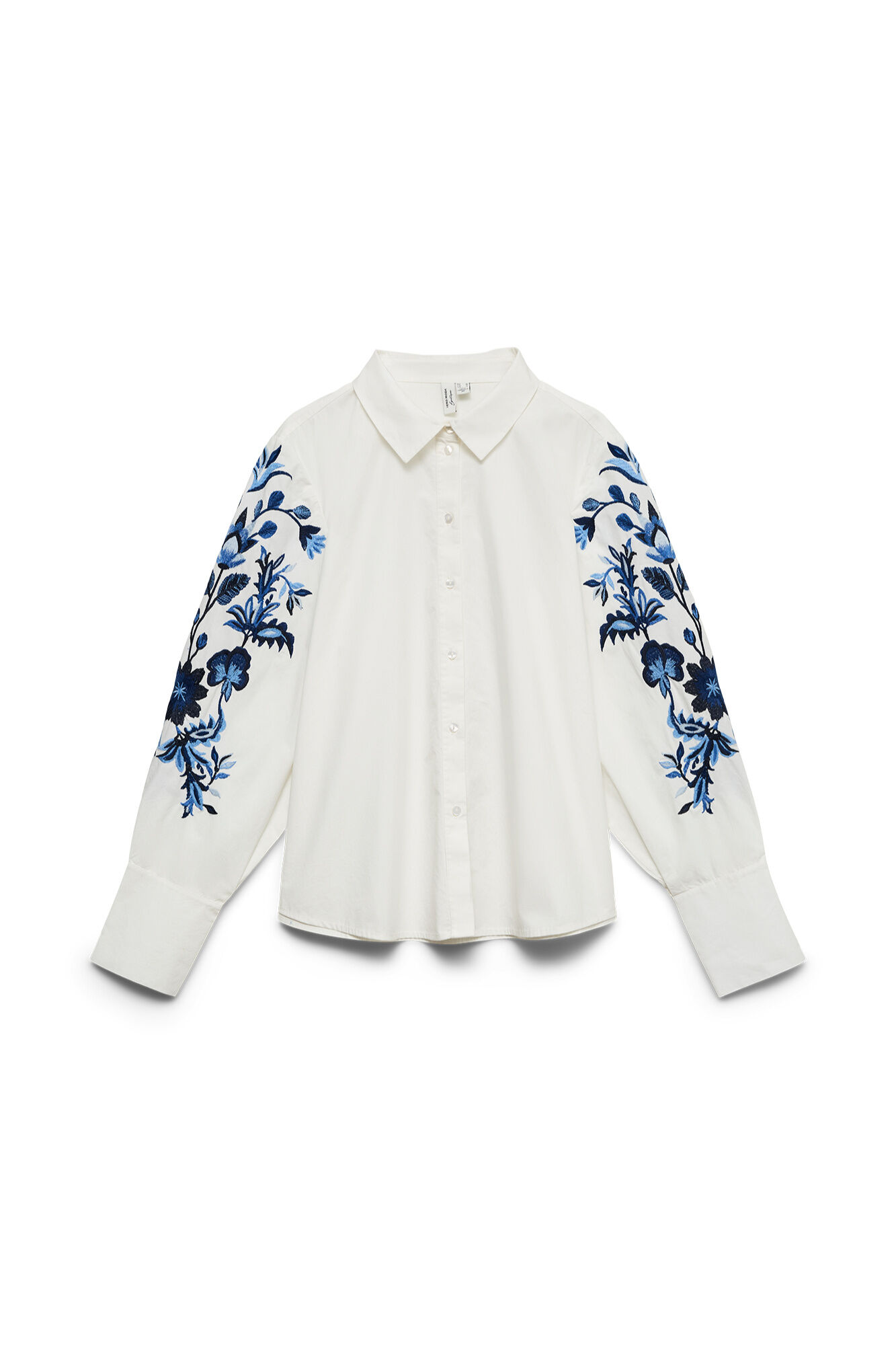 Vero Moda Curve Camisa com bordado floral