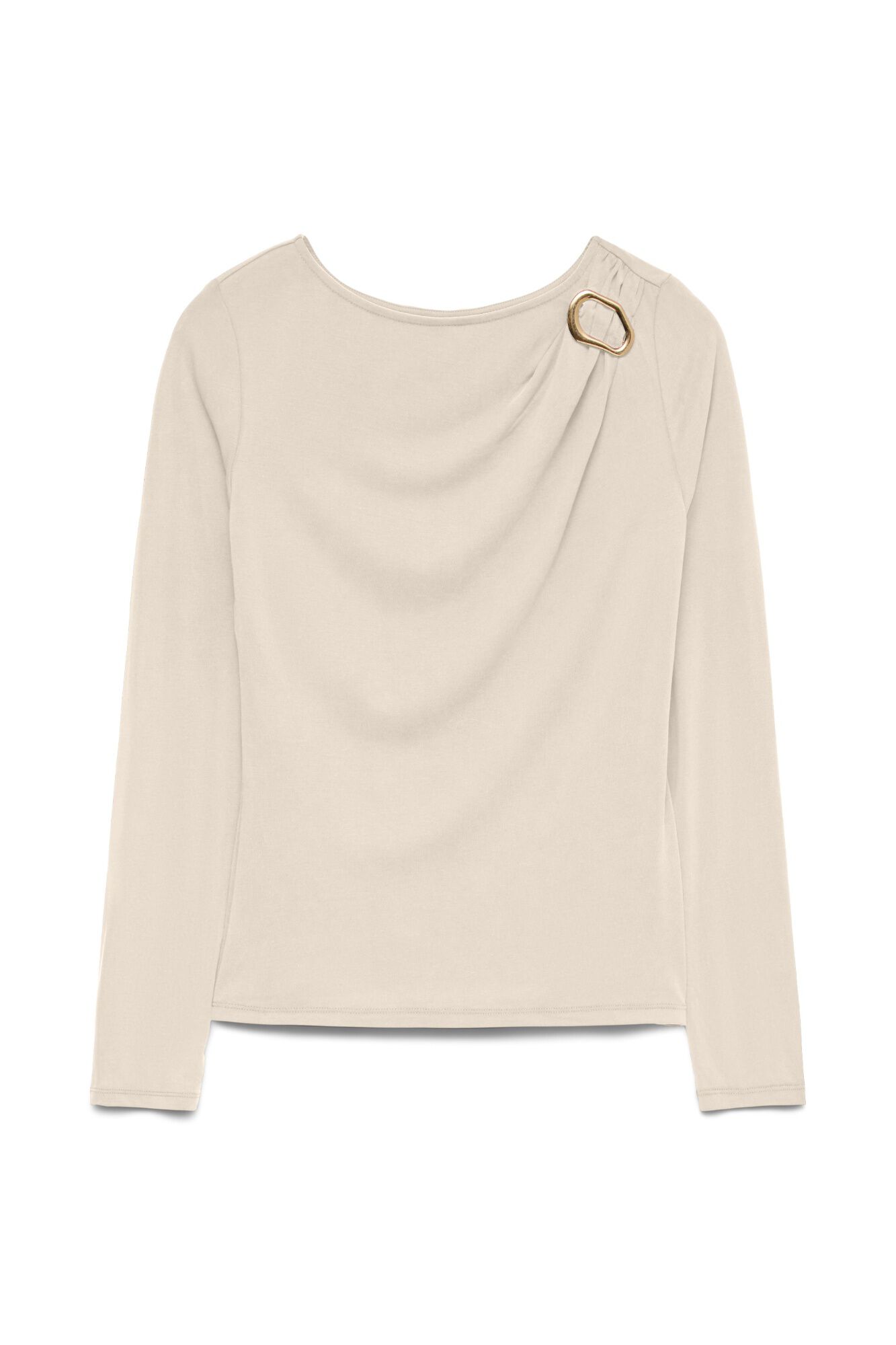 Vero Moda Top manga comprida com joia