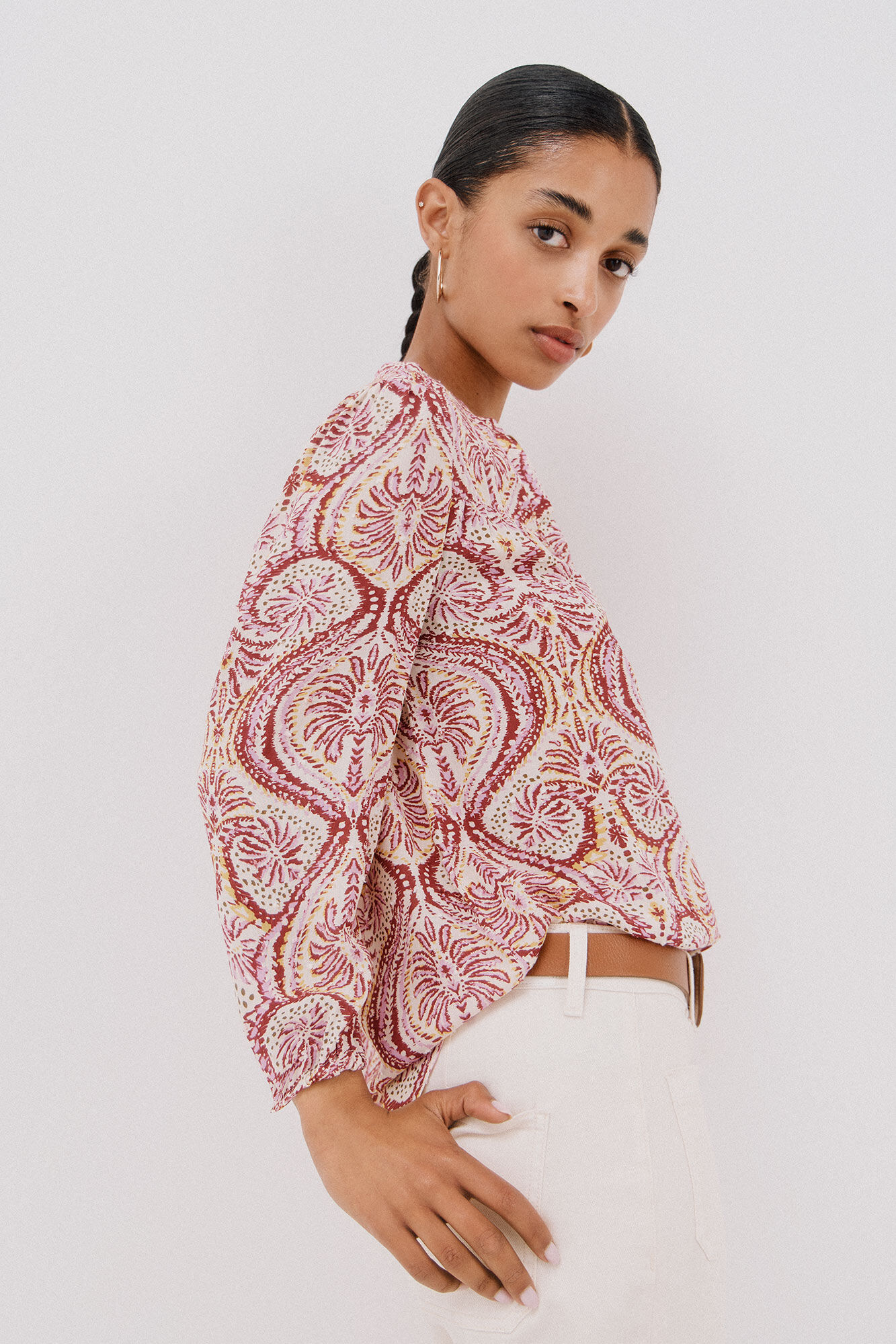 Cortefiel Front yoke blouse