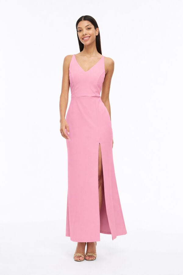 Vila Vestido comprido de festa de al&ccedil;as Subiu