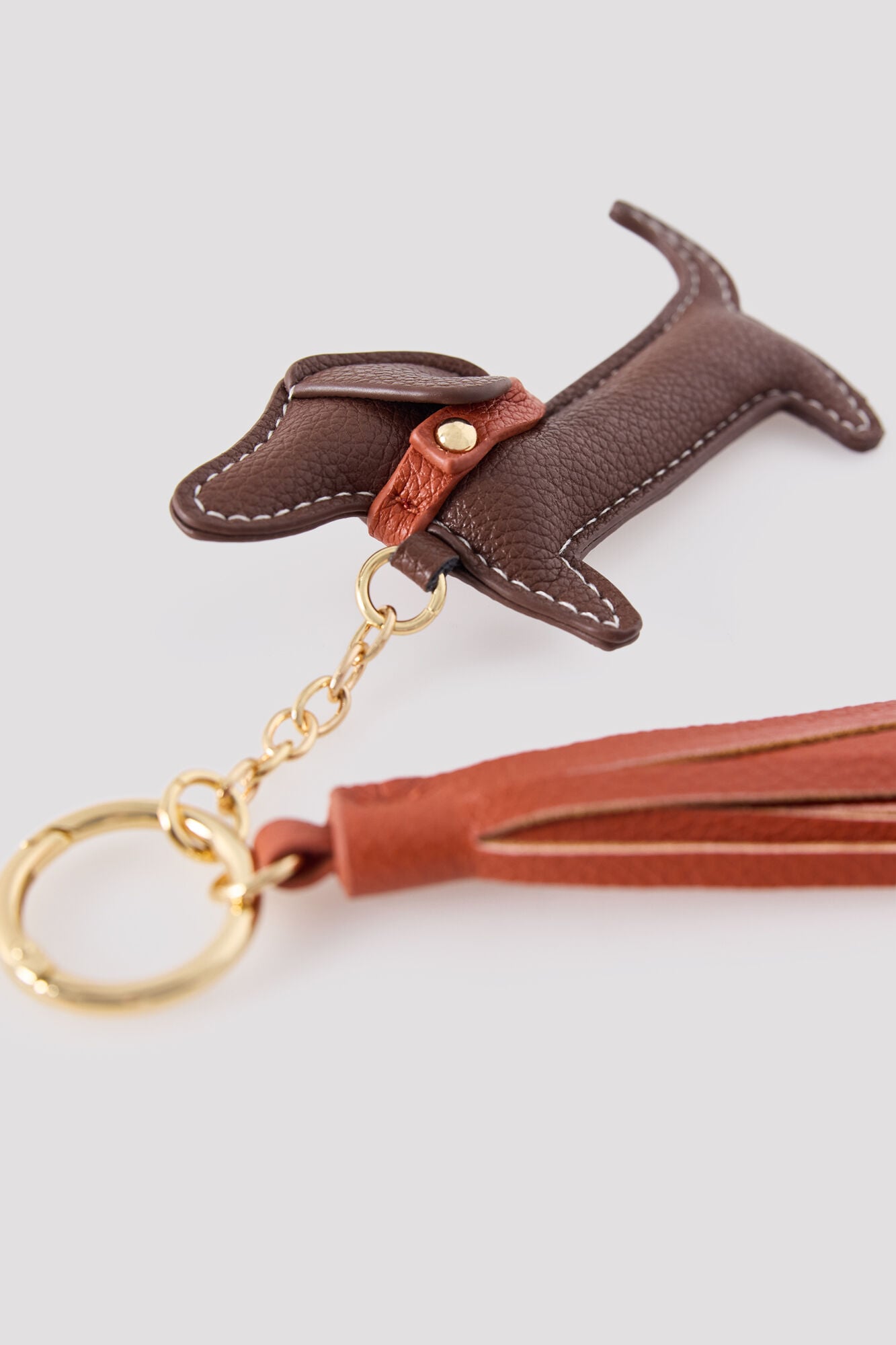 Cortefiel Dog tassel charm