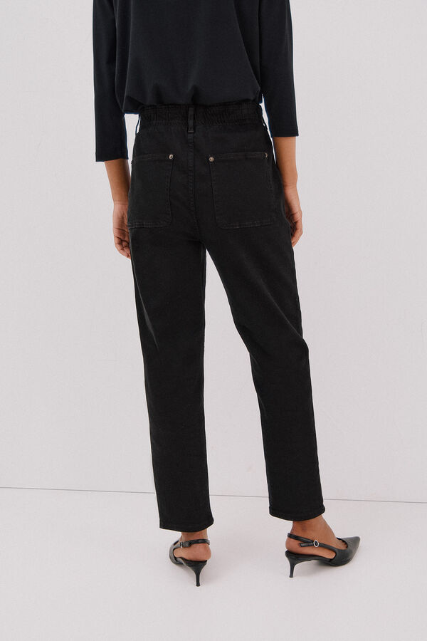 Cortefiel Easy fit jeans  Black