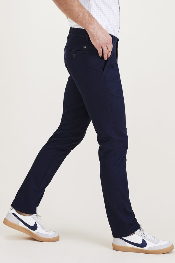 Dockers Calças chino skinny fit original Azul