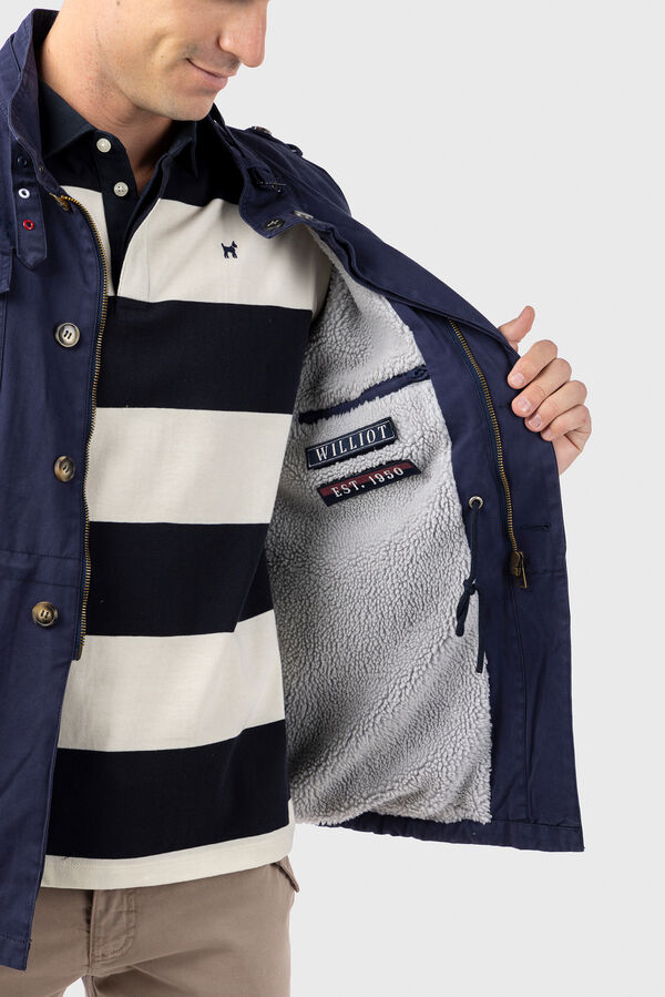 Williot Jaqueta saariana com manchas Azul