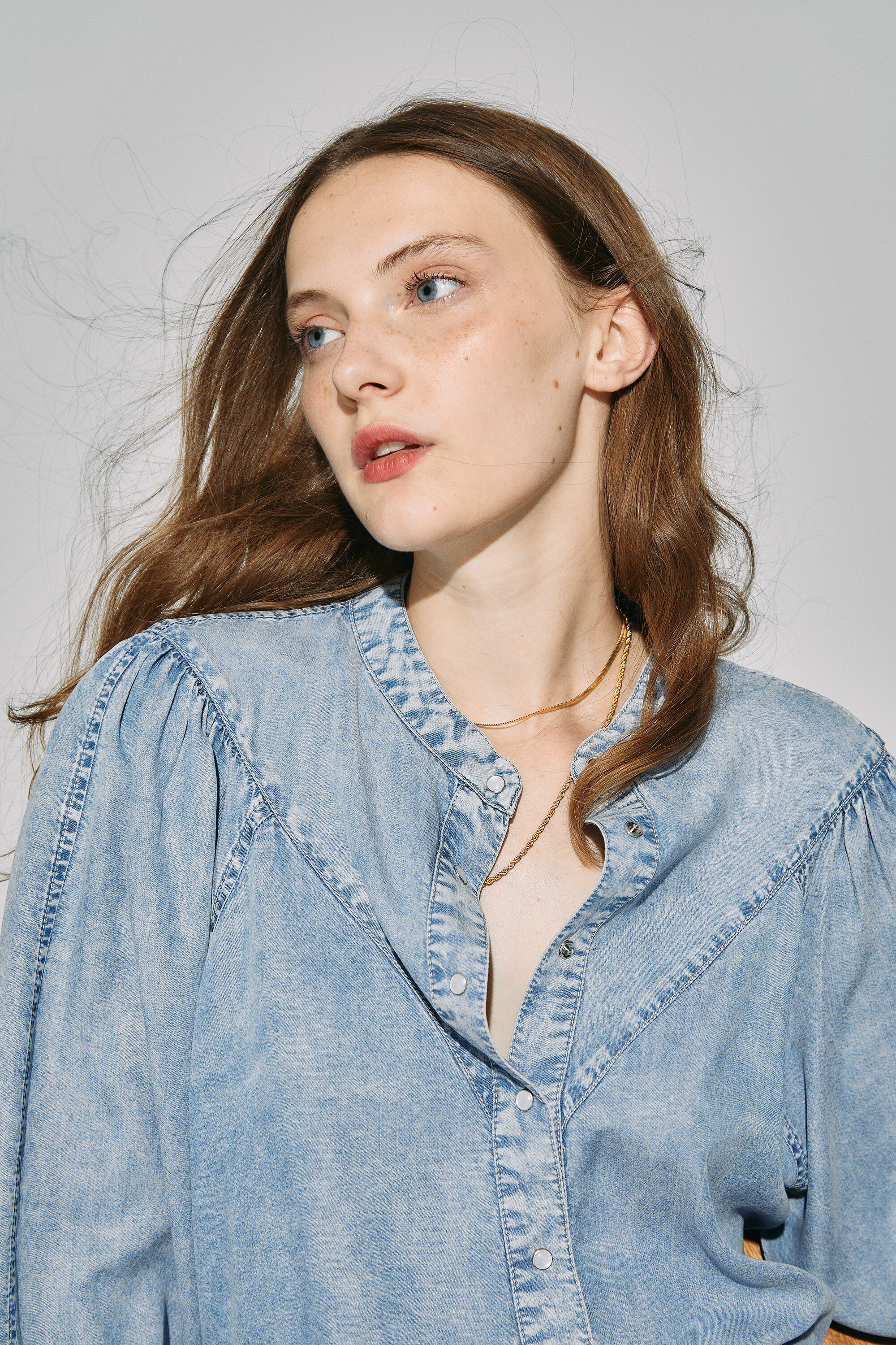 Cortefiel camisa vaquera mujer sales