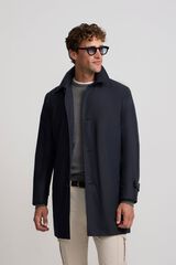 Silbon Short trench Navy