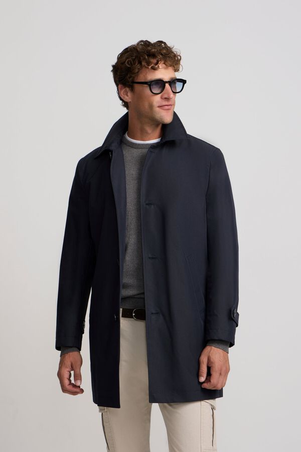Silbon Short trench Navy