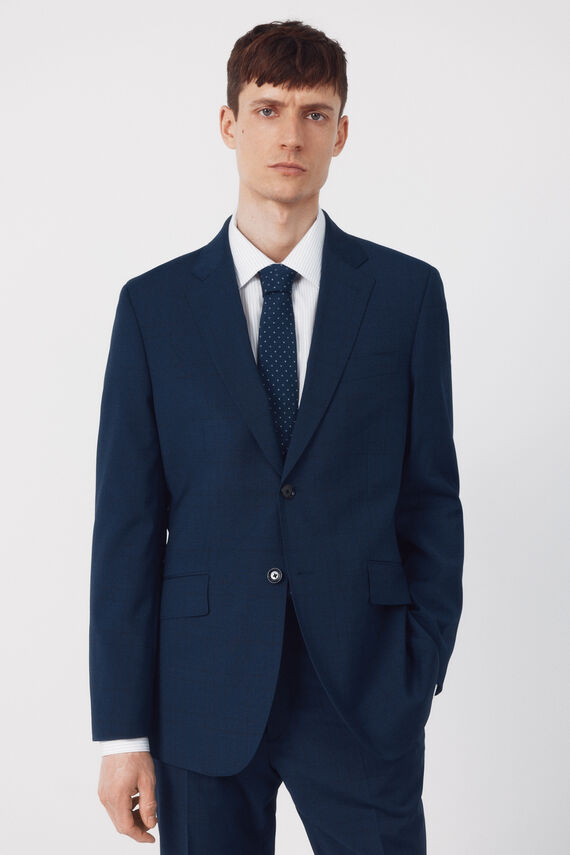 Americana traje dynamic cuadro azul