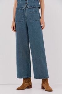 Cortefiel Jeans Marine textura