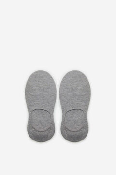 Cortefiel EcoCoolmax® no-show socks Gray