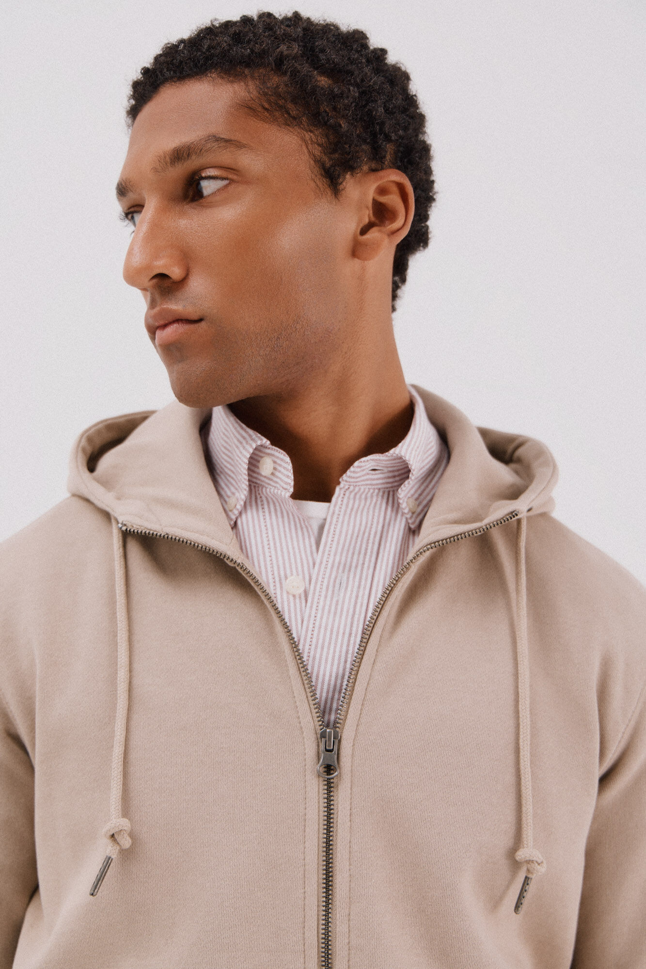 Cortefiel Hooded cardigan