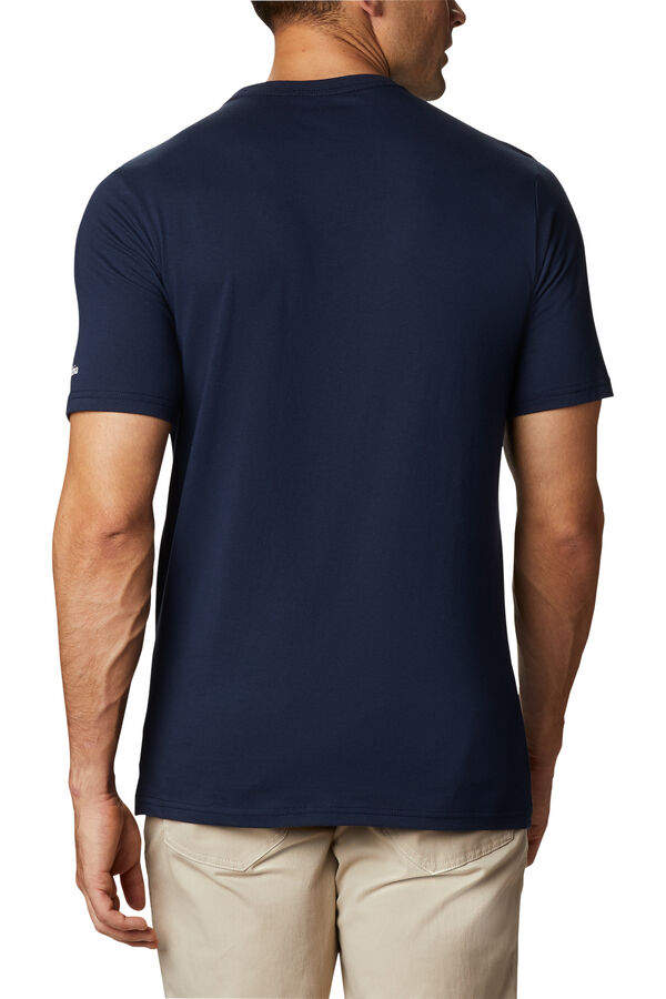 Columbia Camiseta Columbia Basic logo™ para homem Azul