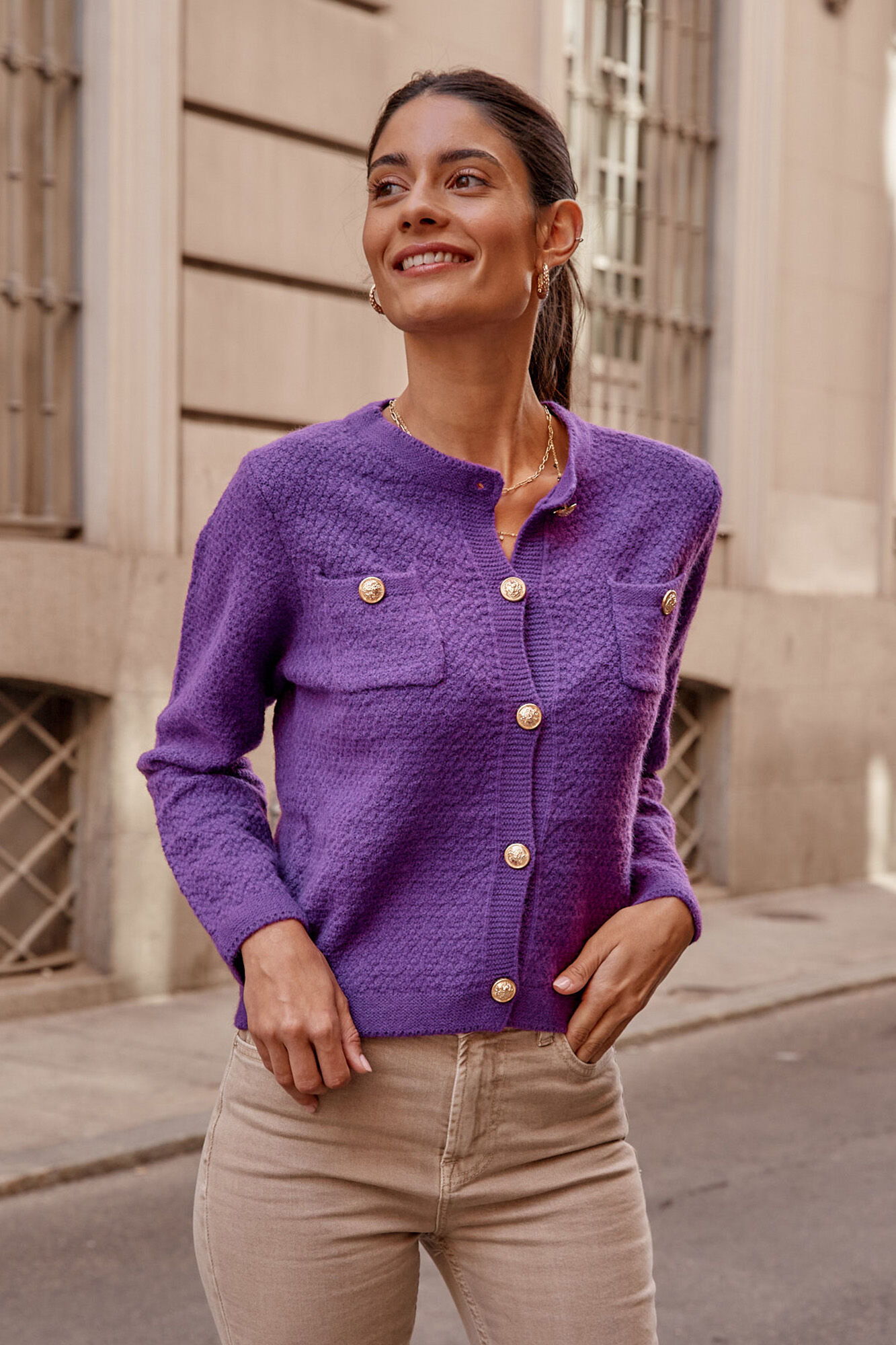 Chanel cardigan clearance