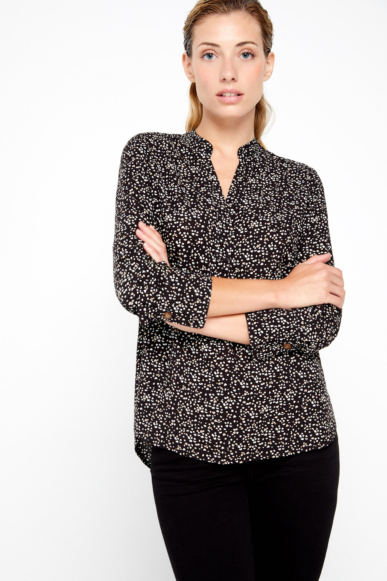 camisas blancas mujer cortefiel