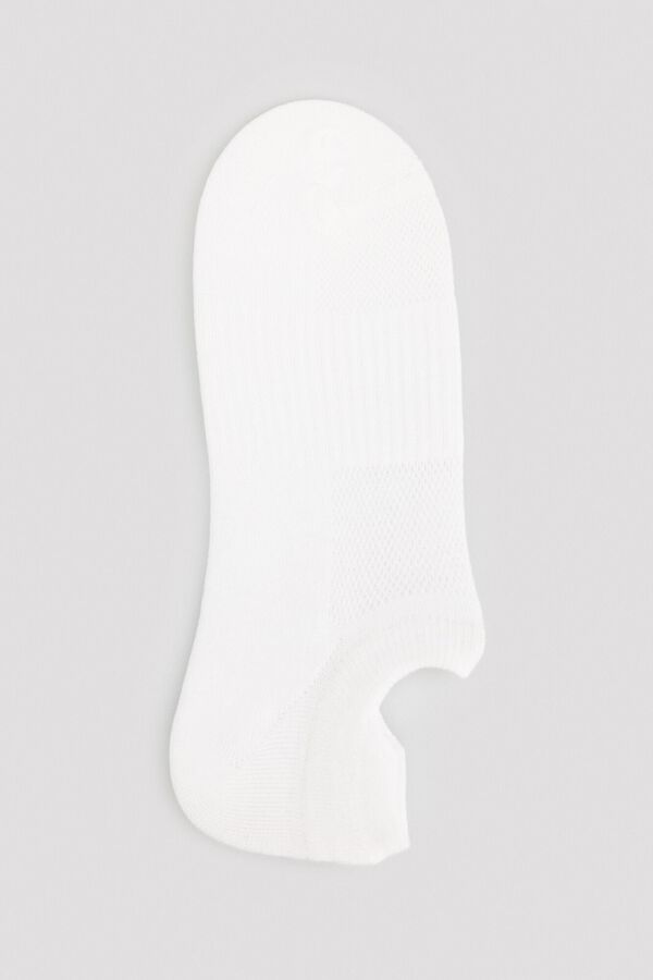 Cortefiel Ankle sock with COOLMAX&reg; White
