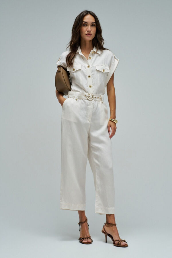 Salsa Jeans Denim jumpsuit Beige