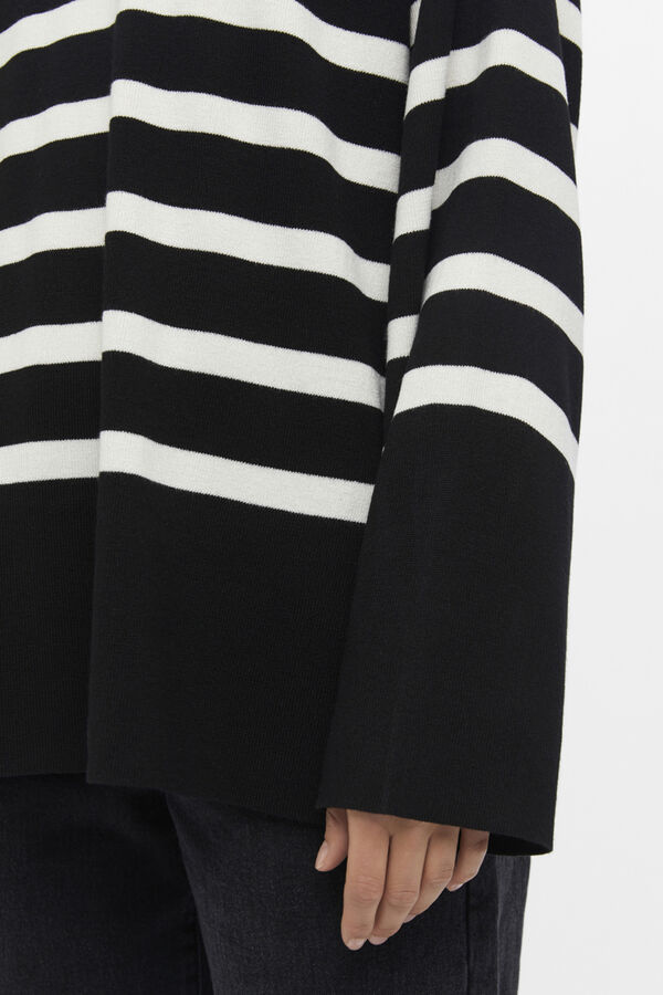 Object Oversized jumper Black
