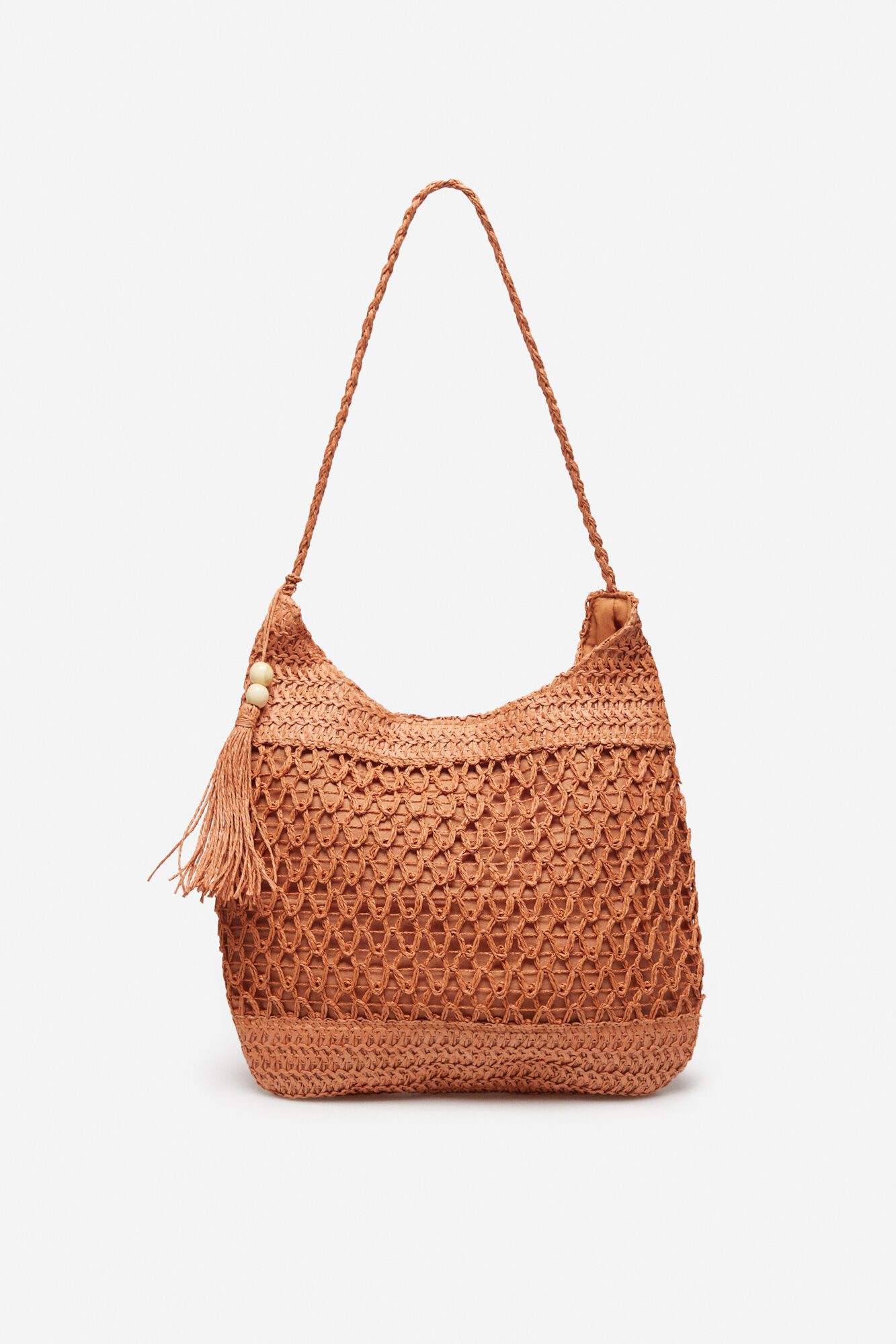 Bolso rafia cortefiel clearance