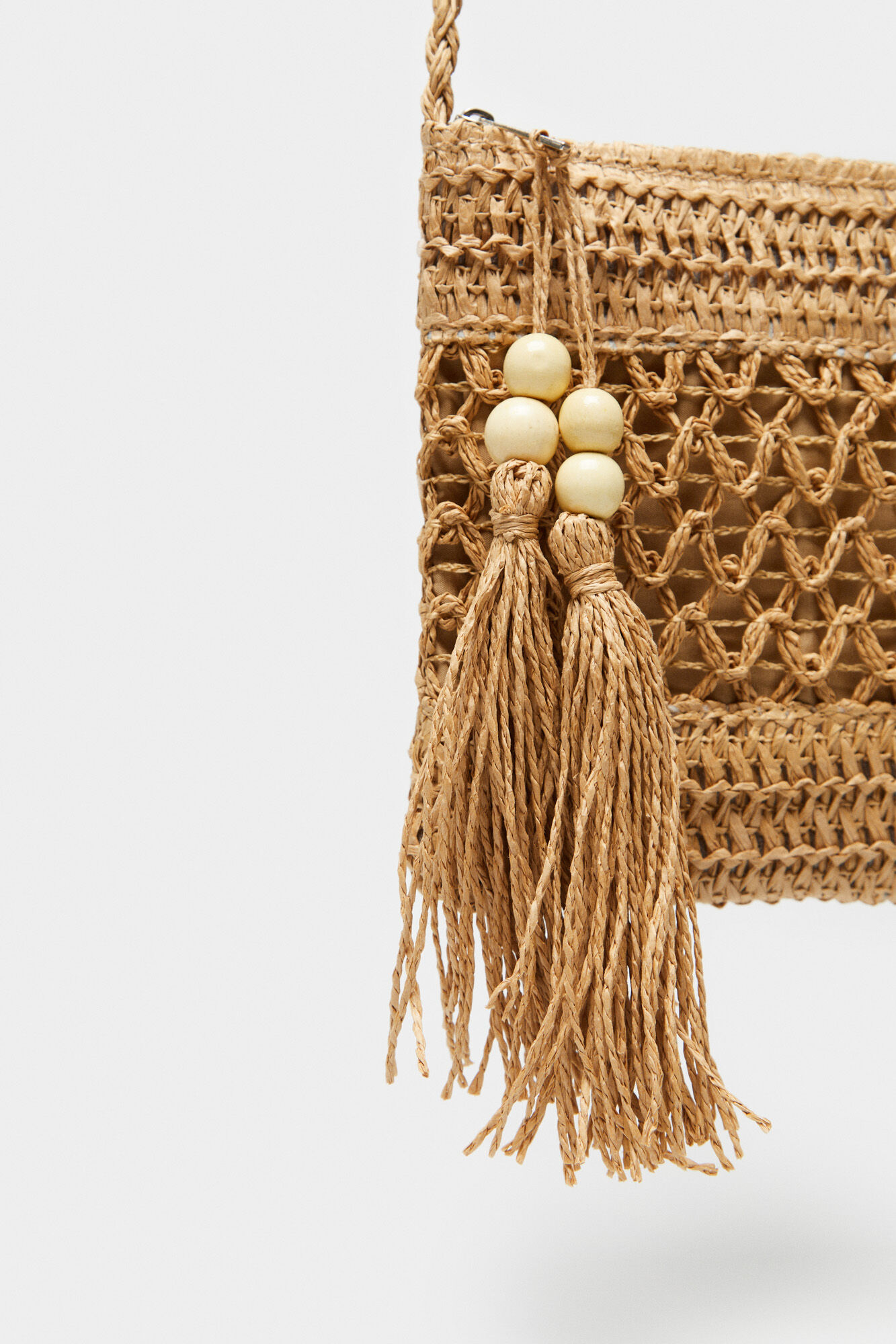 Bolso rafia cortefiel cheap