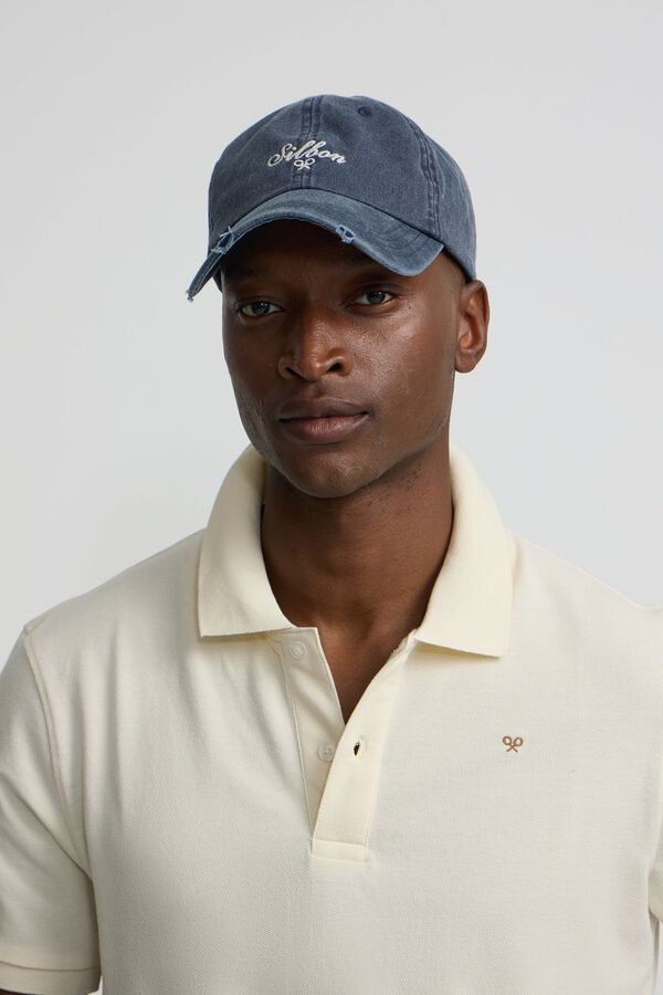 Silbon Polo cl&aacute;ssico liso Ecru