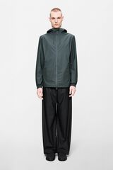 Rains Waterproof zip fastening raincoat Grey