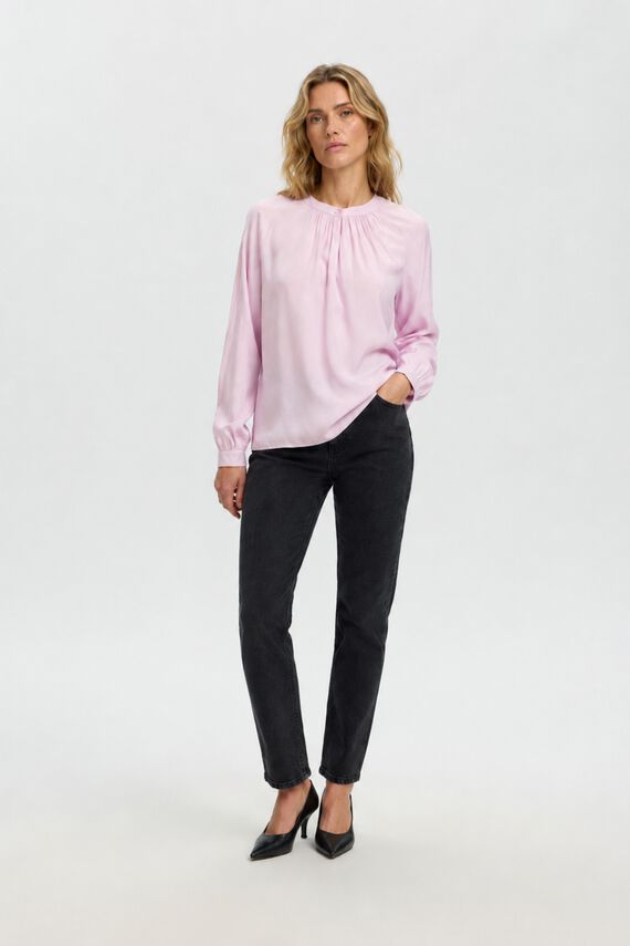 Blusa manga larga