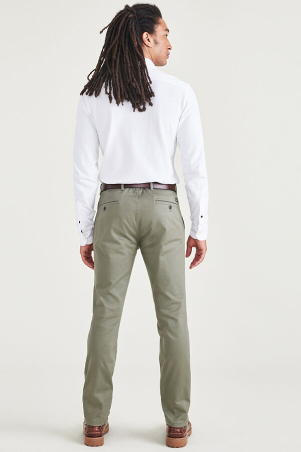 Dockers Cal&ccedil;as chino skinny fit original Verde