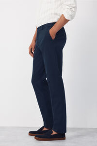 Cortefiel Regular cotton- linen chinos trousers