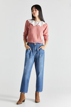 Cortefiel Relaxed fit jeans Blue jeans